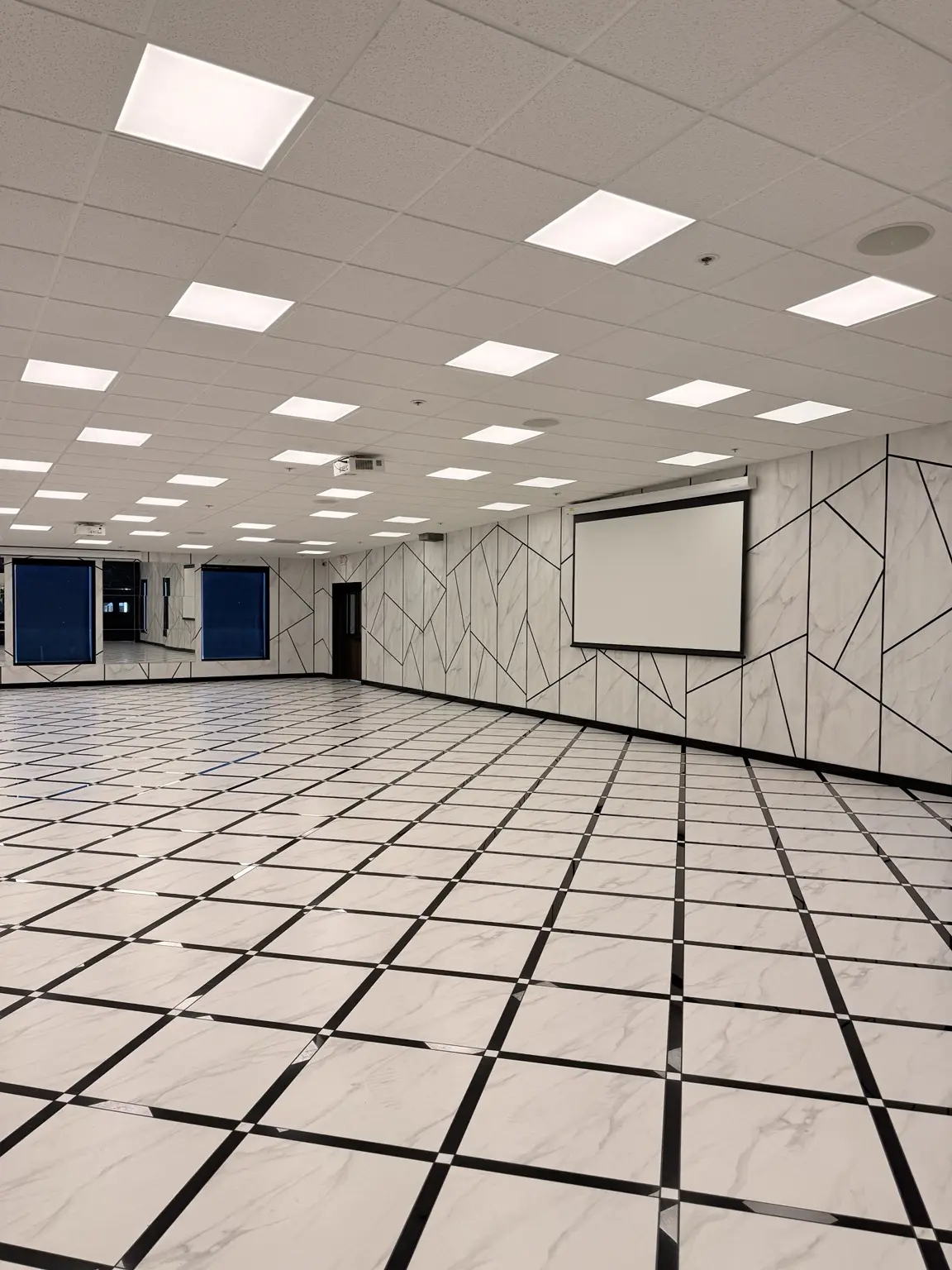 The open hall of The Marble Room
